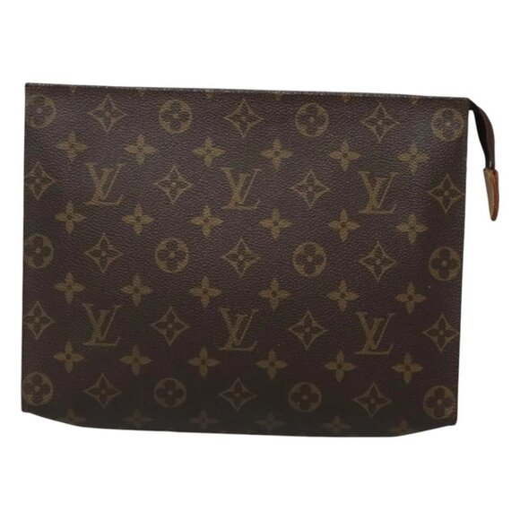 LOUIS VUITTON Monogram Poche Toilette 26 Pouch M47542 LV Auth 122696 - Picture 2 of 16